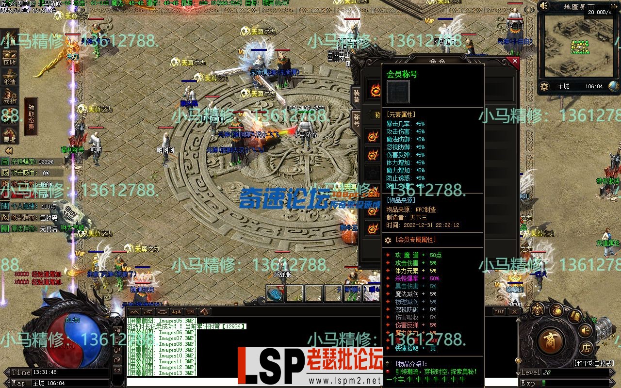 小马精修-匠心幻想-单职业-去后门-去水印-新增回收-BUFF鉴定-小马精修专区_18.webp